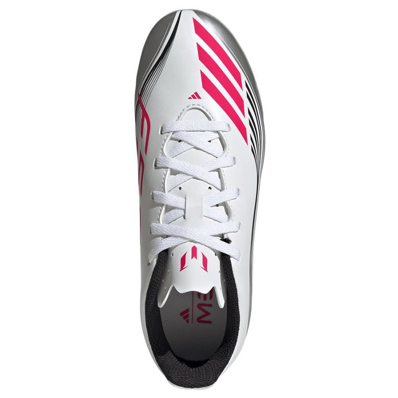Buty adidas F50 Messi Club Jr FG/MG JP7457 biały 38