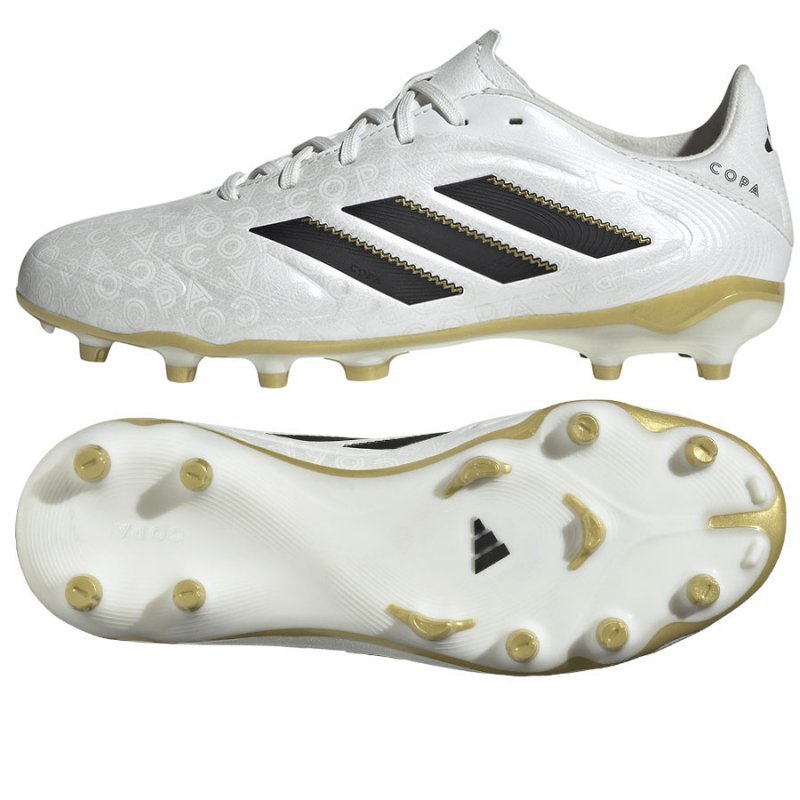 Buty adidas COPA PURE III League Jr FG/MG JR2887 biały 38 2/3