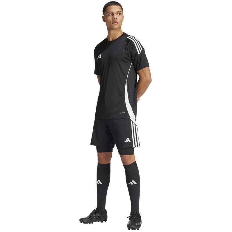 Spodenki adidas TIRO 24 Training 2IN1 IJ5605 czarny S