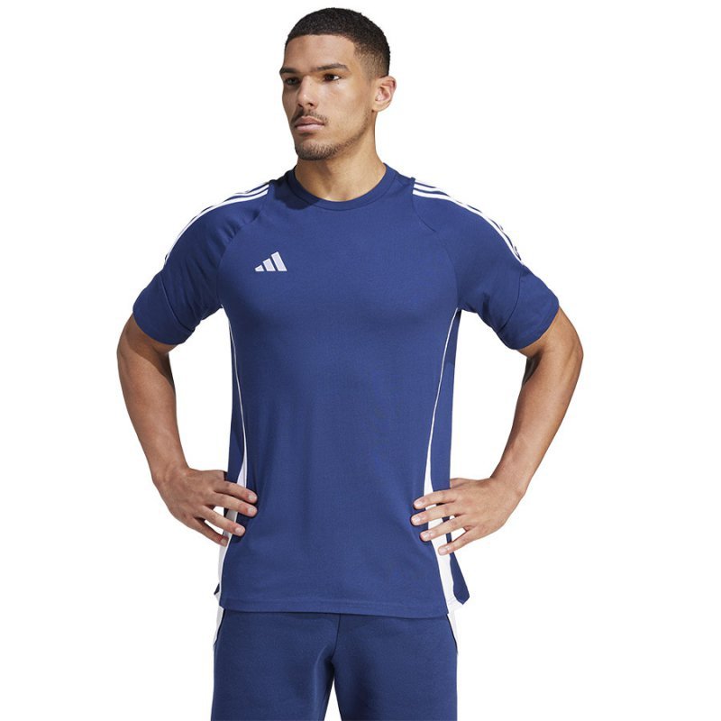 Koszulka adidas TIRO 24 Sweat Tee IR9347 niebieski M