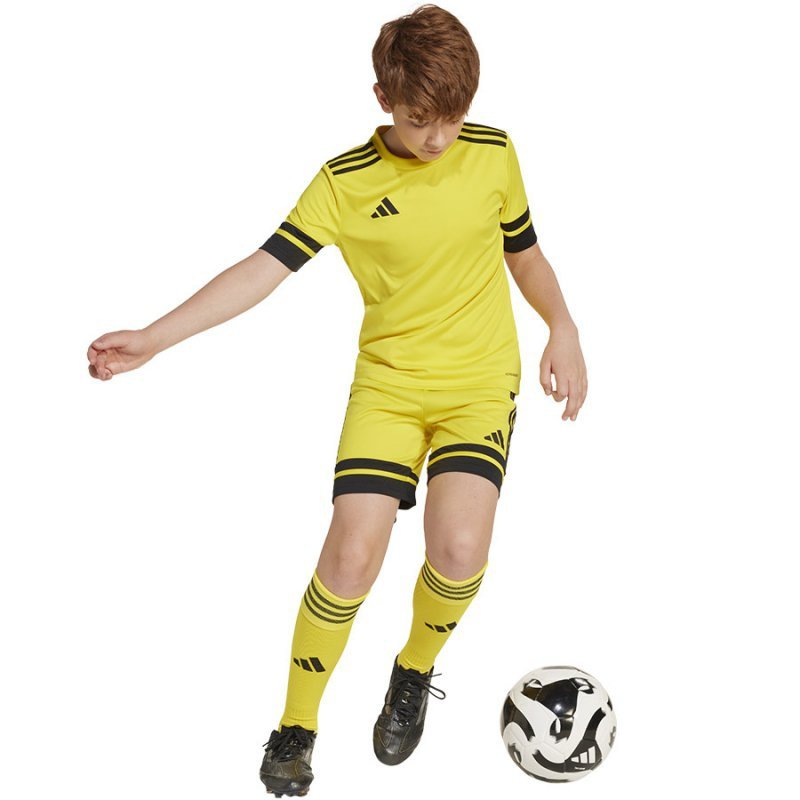 Koszulka adidas SQUADRA 25 JSY Y JJ0056 żółty 164 cm