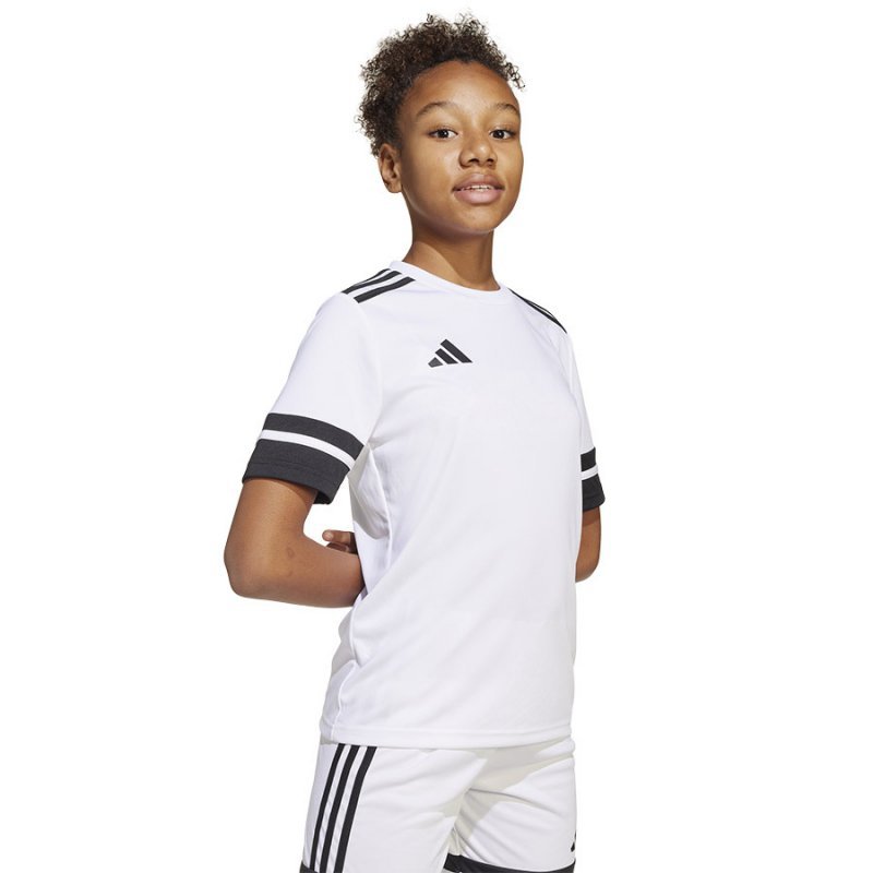 Koszulka adidas SQUADRA 25 JSY Y JJ0057 biały 140 cm