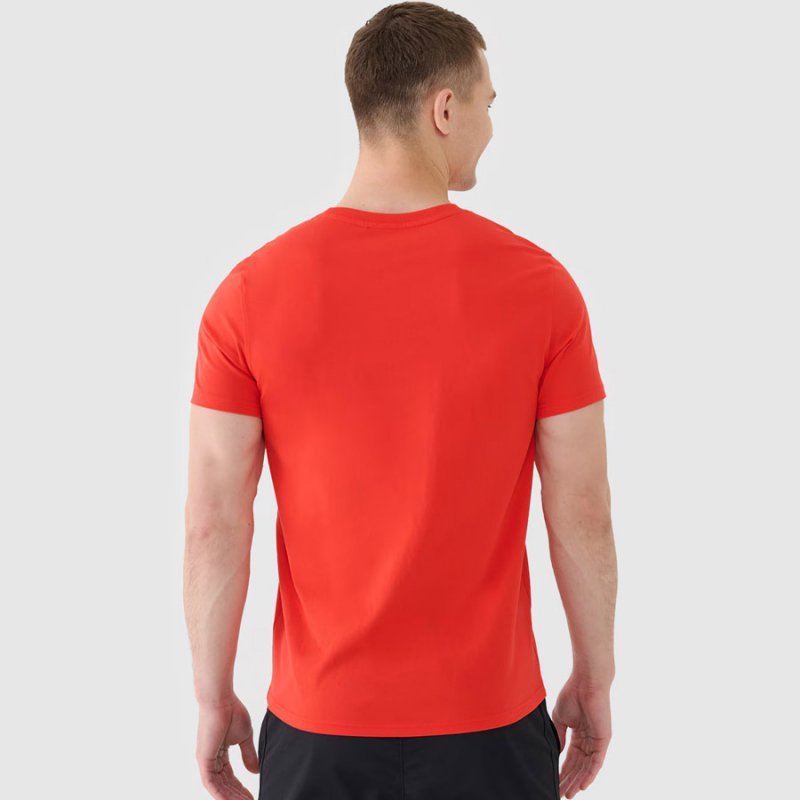 T-shirt 4F 4FWMM00TTSHM2256S 62S czerwony XXL