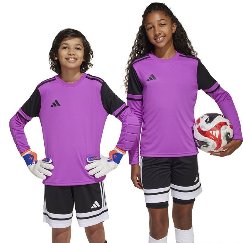 Bluza adidas SQUADRA 25 GK JSY Jr JJ1939 fioletowy 152 cm