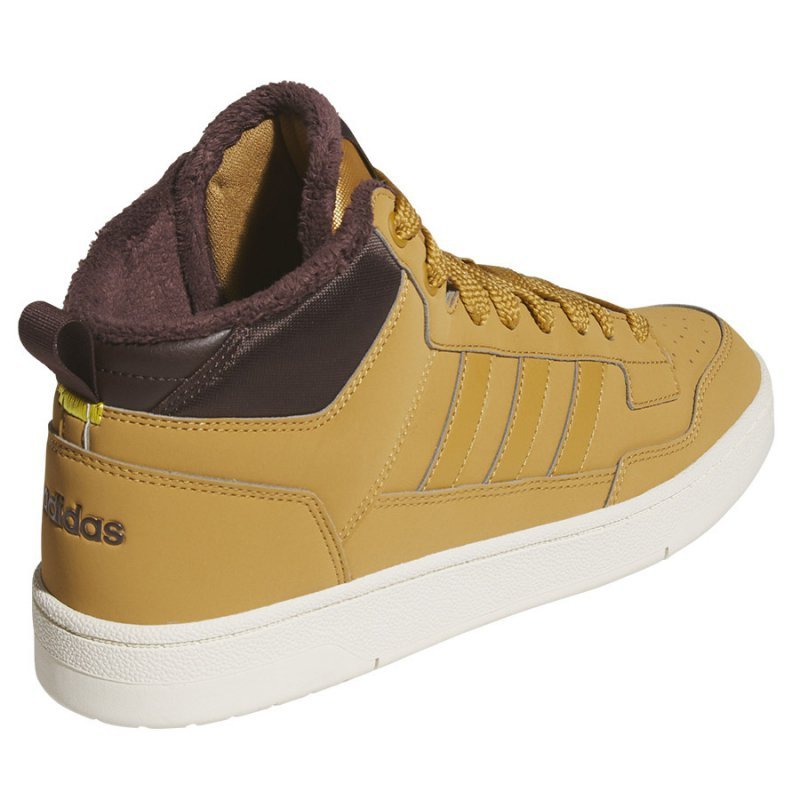 Buty adidas Rapid Court Mid Winterized JR0171 brązowy 44 2/3