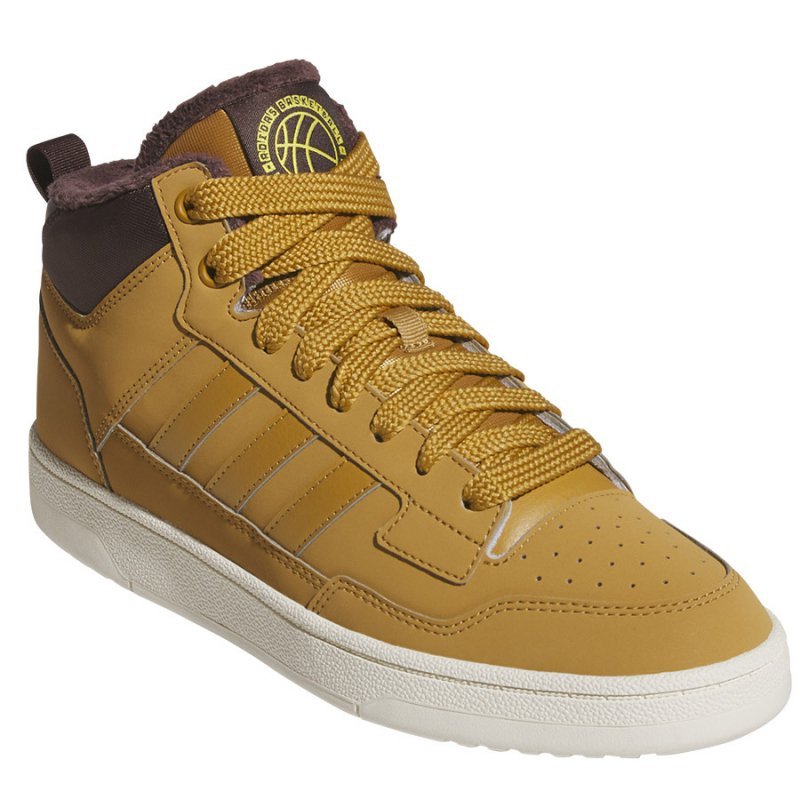 Buty adidas Rapid Court Mid Winterized JR0171 brązowy 45 1/3