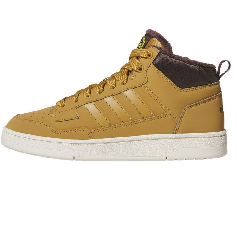 Buty adidas Rapid Court Mid Winterized JR0171 brązowy 44