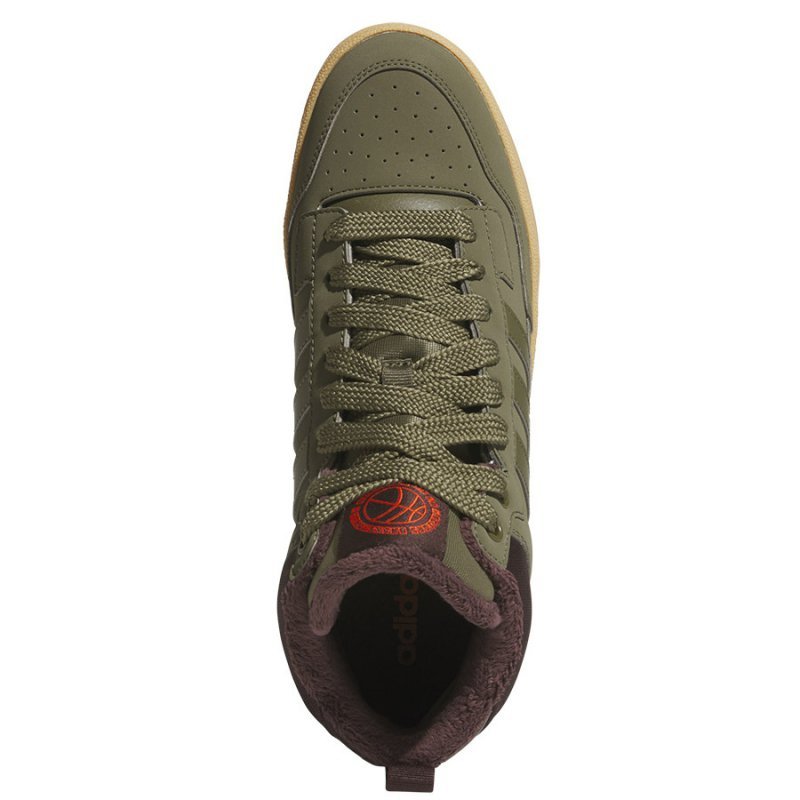 Buty adidas Rapid Court Mid Winterized JR0184 zielony 44 2/3