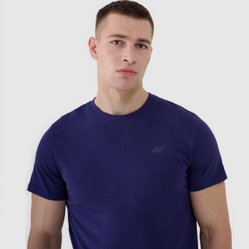 T-shirt 4F 4FWMM00TTSHM2256S 31S grafitowy XXL
