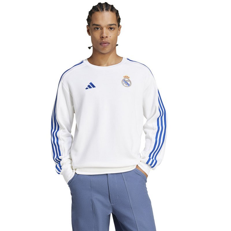 Bluza adidas Real Madryt Sweat Top IT3800 M biały