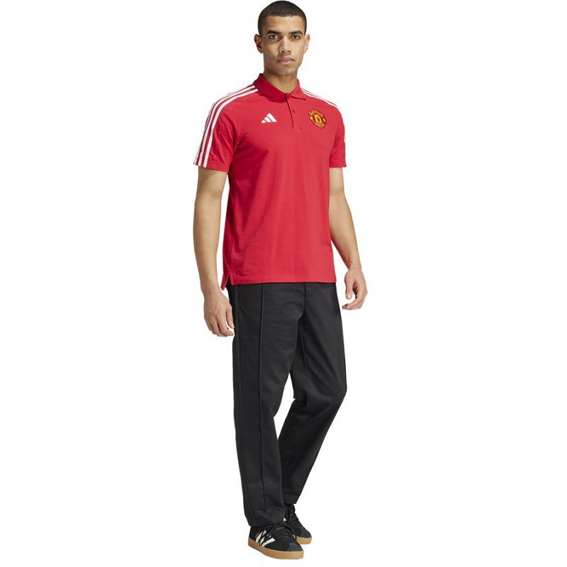 Koszulka polo adidas Manchester United IT4164 czerwony L