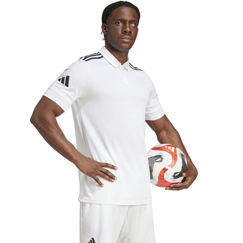 Koszulka adidas Polo SQUADRA 25 JY3419 biały XXL