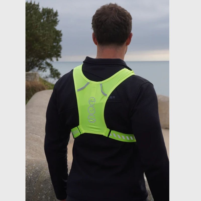 Kamizelka biegowa EOS ELITE UltraLight Fluo uniwersalny zielony