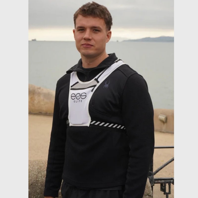 Kamizelka biegowa EOS ELITE UltraLight White uniwersalny biały