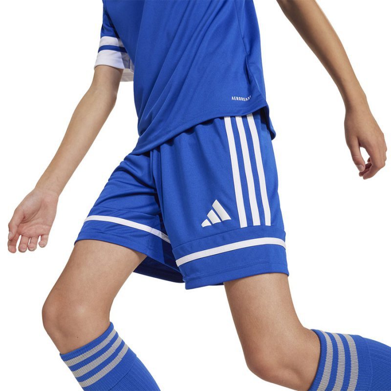 Spodenki adidas SQUADRA Jr JN5455 niebieski 152 cm