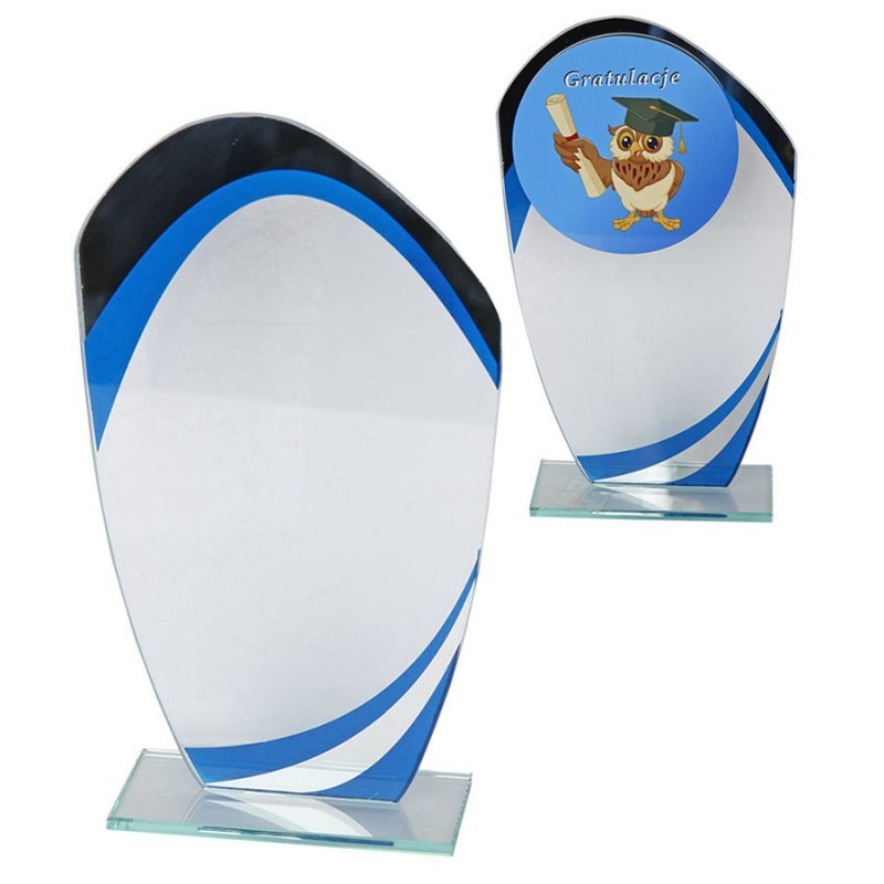 Trofeum szklane W553.09 20,5 cm 