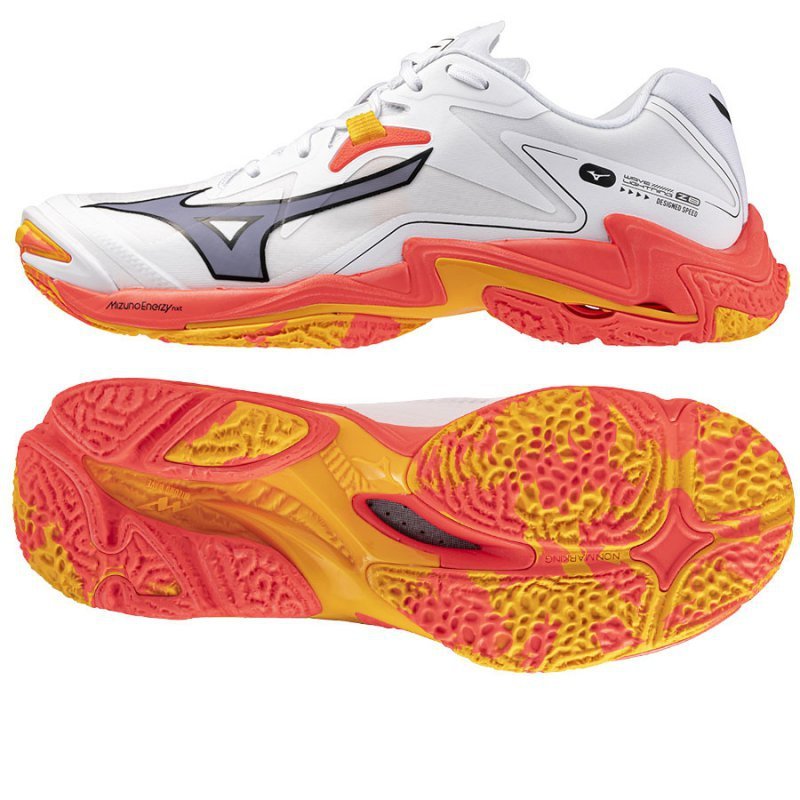 Buty Mizuno WAVE LIGHTNING Z8 V1GA240098 44 1/2 biały