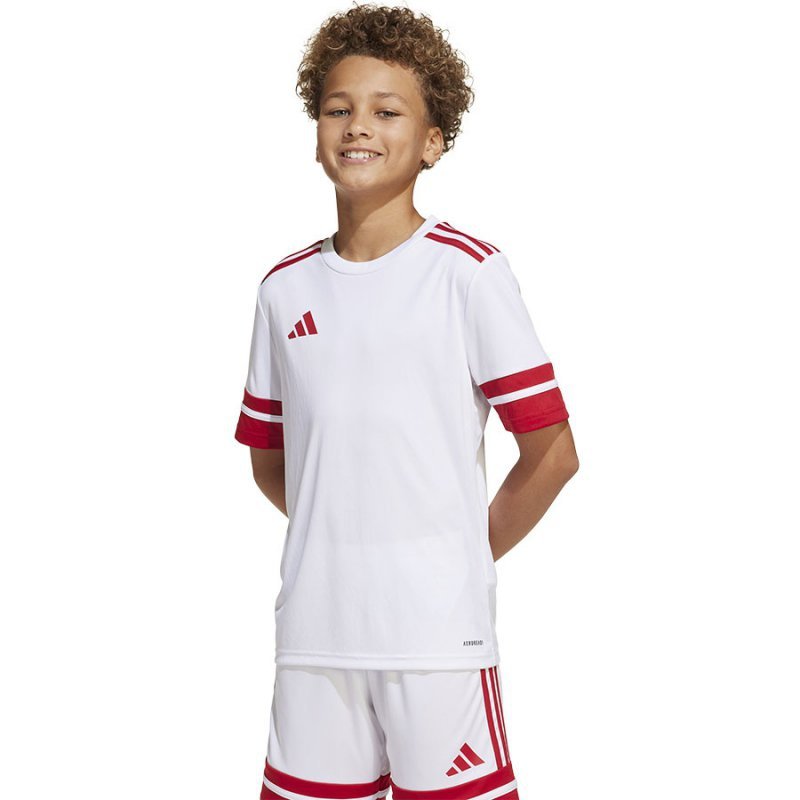 Koszulka adidas SQUADRA 25 JSY JJ0059 biały 176 cm