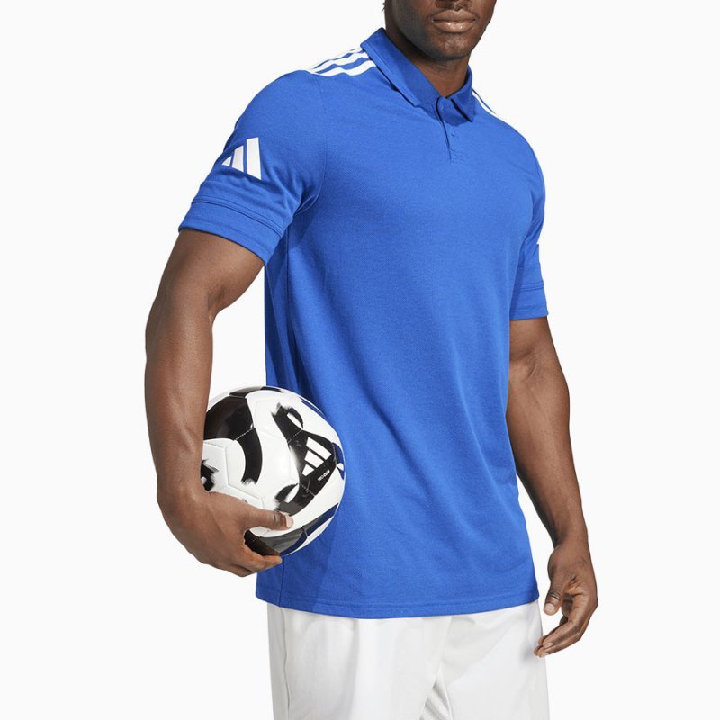 Koszulka adidas Polo SQUADRA 25 JW0890 niebieski S