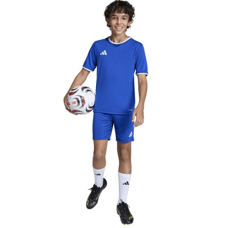 Koszulka adidas Entrada 26 JSY JZ2531 niebieski 116 cm