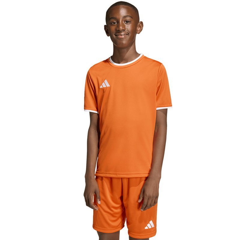 Koszulka adidas Entrada 26 JSY JZ2526 pomarańczowy 140 cm