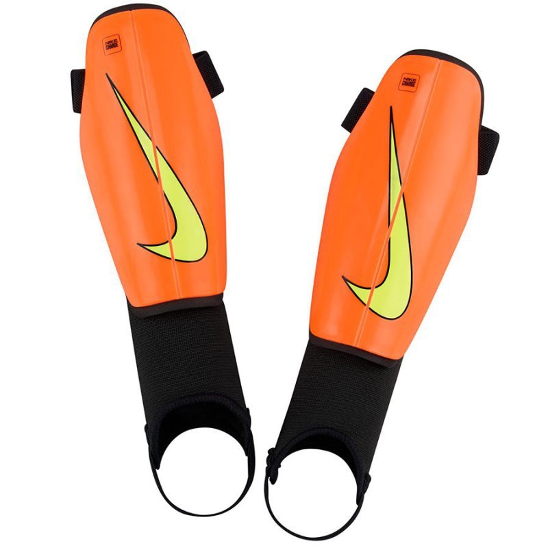 Nagolenniki Nike Charge Junior DX4610-830 pomarańczowy L