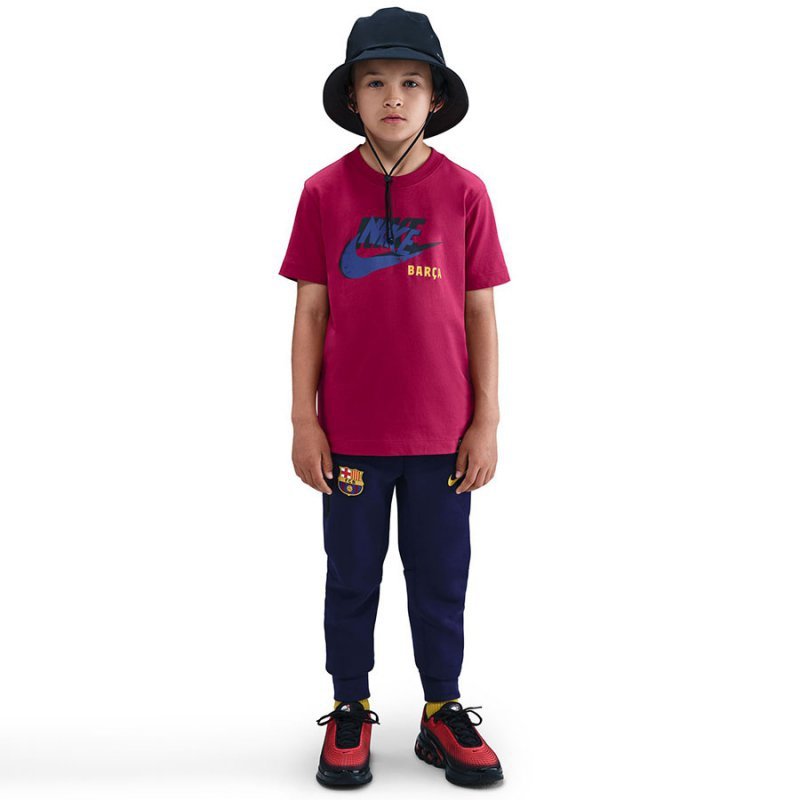 Koszulka Nike FC Barcelona Soccer Big Kids HQ8362-620 XL (158-170) czerwony