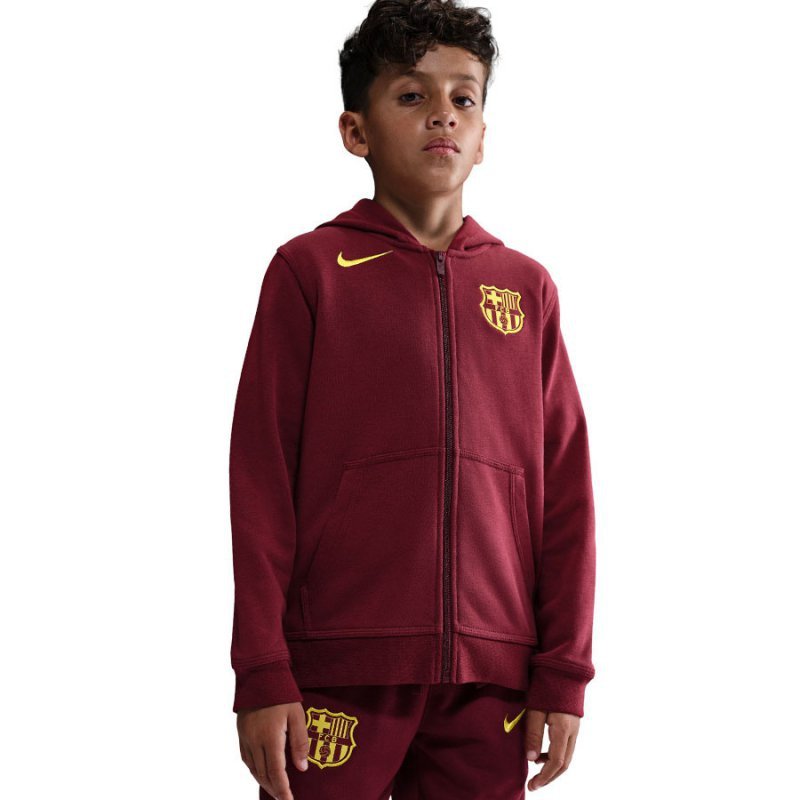 Bluza Nike FC Barcelona SE FZ1285-677 L (147-158cm) czerwony