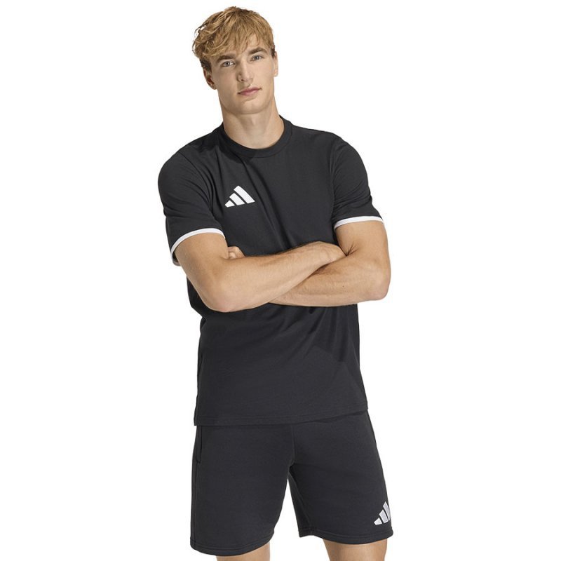 Koszulka adidas ENTRADA 26 Tee JZ6675 czarny XXXL