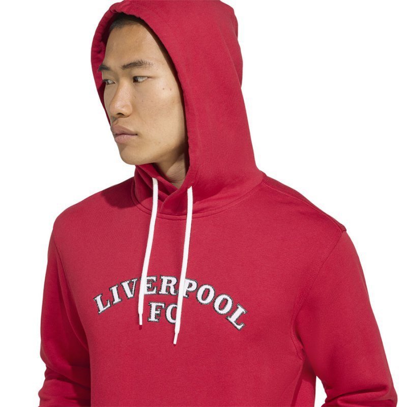 Bluza adidas Liverpool FC US Hoody JW5489 czerwony L