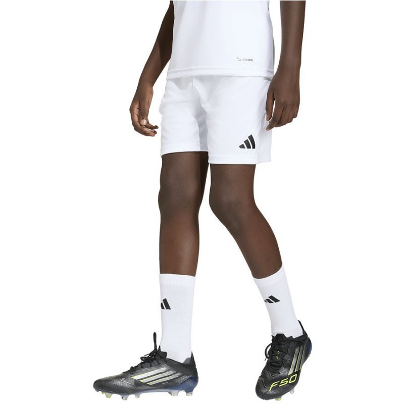 Spodenki adidas ENTRADA 26 Short Junior JZ6526 biały 128 cm