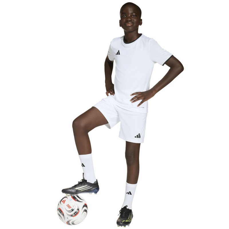 Spodenki adidas ENTRADA 26 Short Junior JZ6526 biały 176 cm