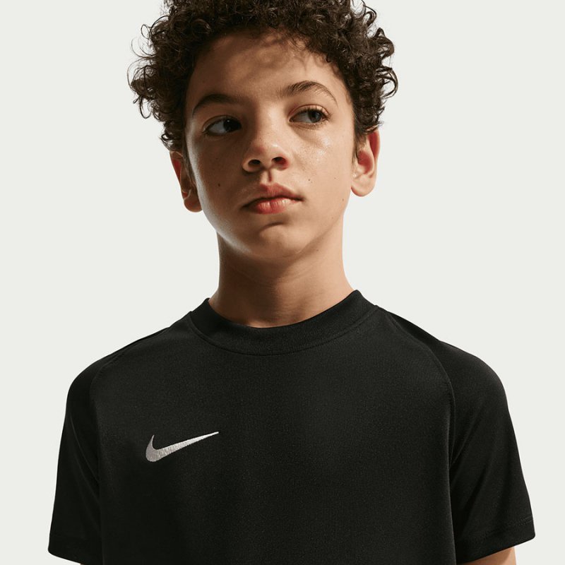 Koszulka Nike Park VIII Junior HV8182-010 czarny XS (122-128cm)