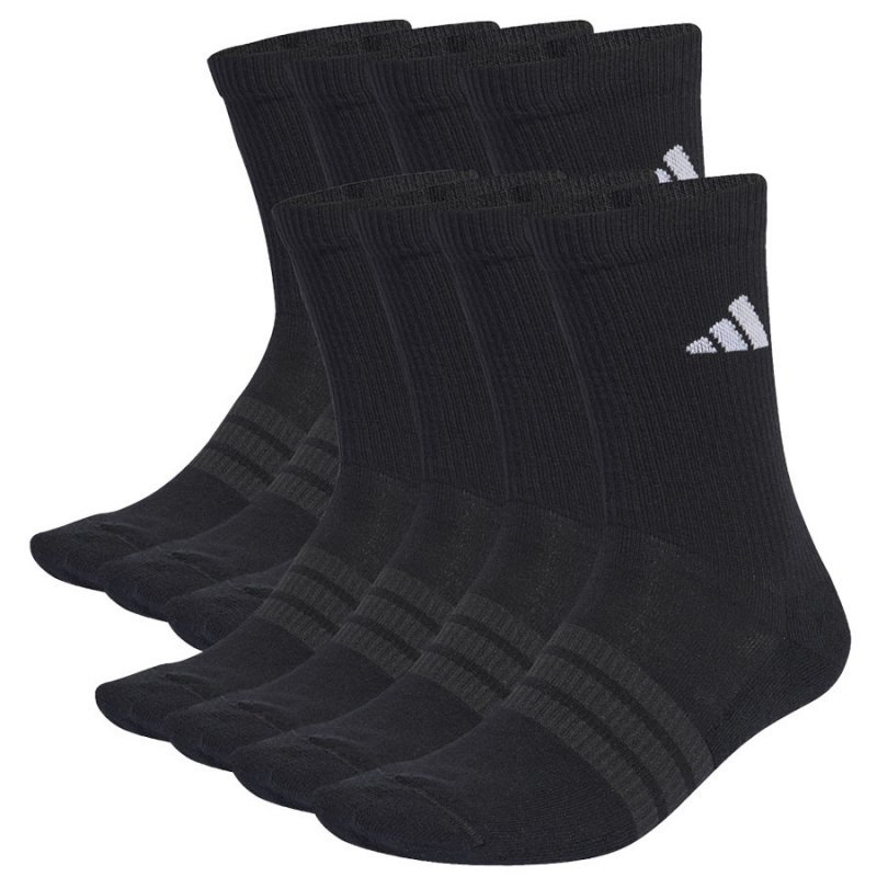 Skarpety adidas Cushioned Essentials Crew 10P KS5525 czarny 37-39
