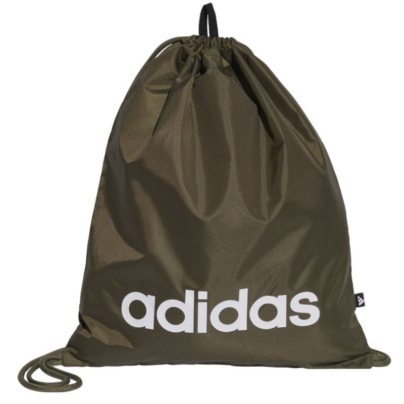 Worek na buty i odzież adidas Linear Gymsack JX9045 zielony 