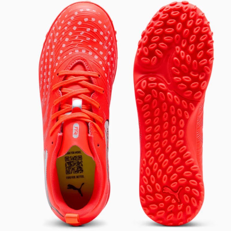 Buty Puma Future 9 PLAY JR TT 108929-01 pomarańczowy 37 1/2