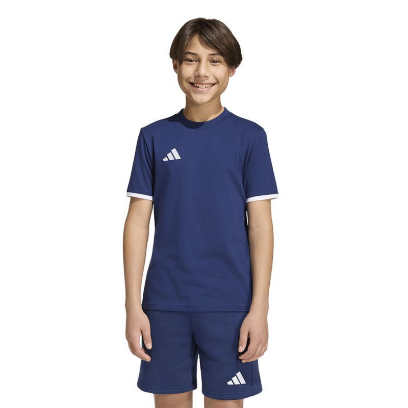 Koszulka adidas ENTRADA 26 Tee Junior JZ6673 granatowy 140 cm