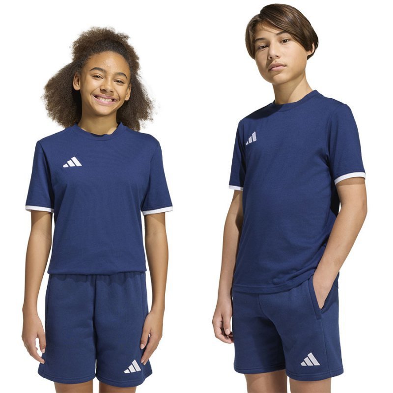 Koszulka adidas ENTRADA 26 Tee Junior JZ6673 granatowy 128 cm