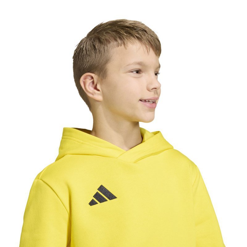 Bluza adidas ENTRADA 26 Hoody Junior JZ6564 żółty 152 cm