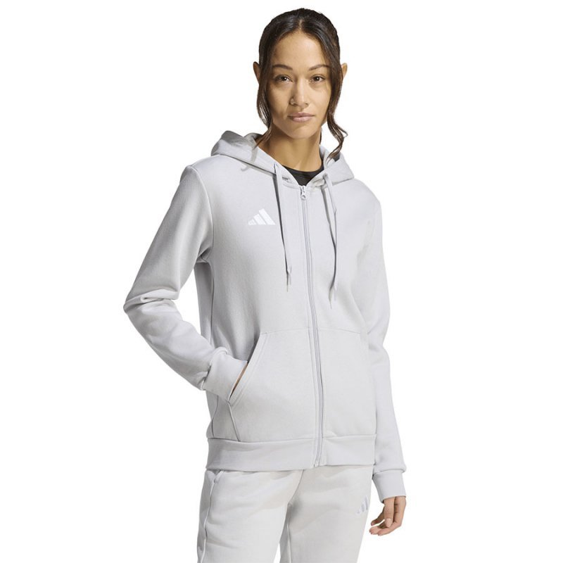 Bluza adidas ENTRADA 26 Hoody Full Zip KF5936 szary L