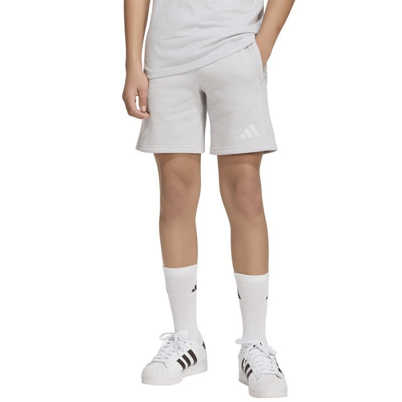 Spodenki adidas ENTRADA 26 Sweat Short Junior KF5929 szary 128 cm