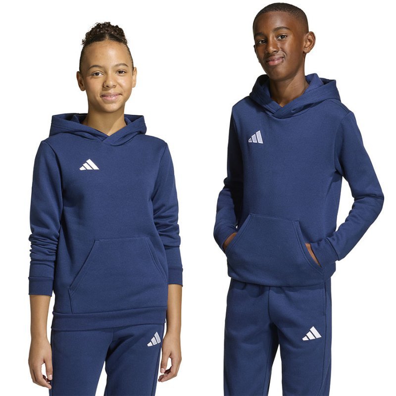 Bluza adidas ENTRADA 26 Hoody Junior JZ6567 granatowy 176 cm