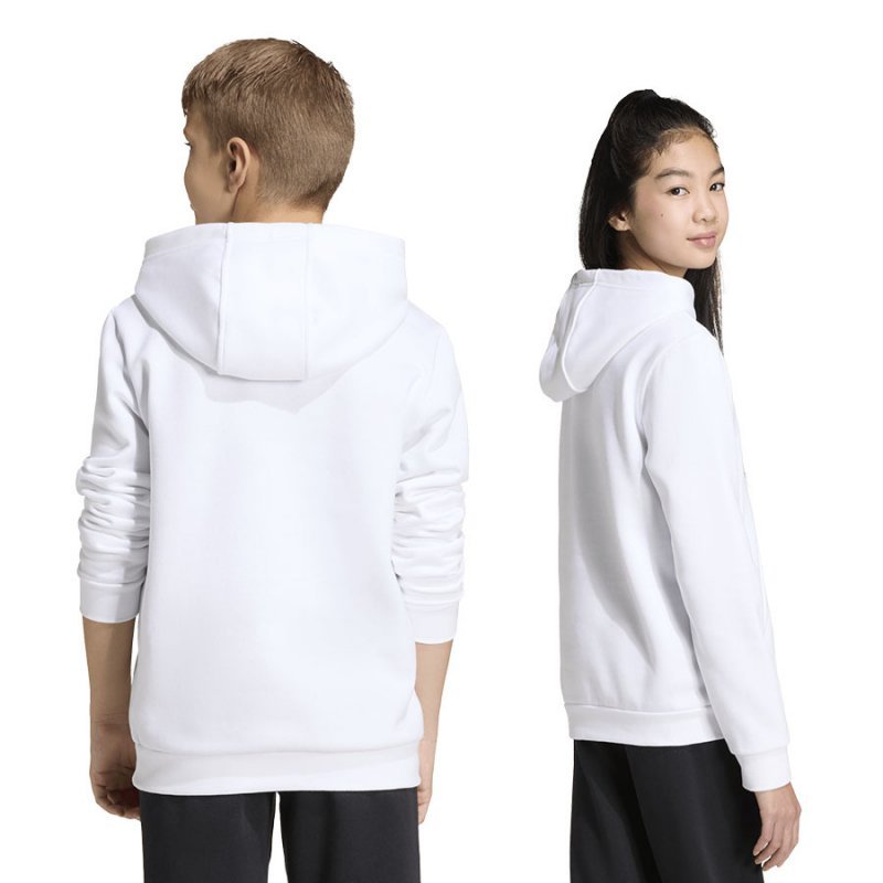 Bluza adidas ENTRADA 26 Hoody Junior JZ6561 biały 152 cm