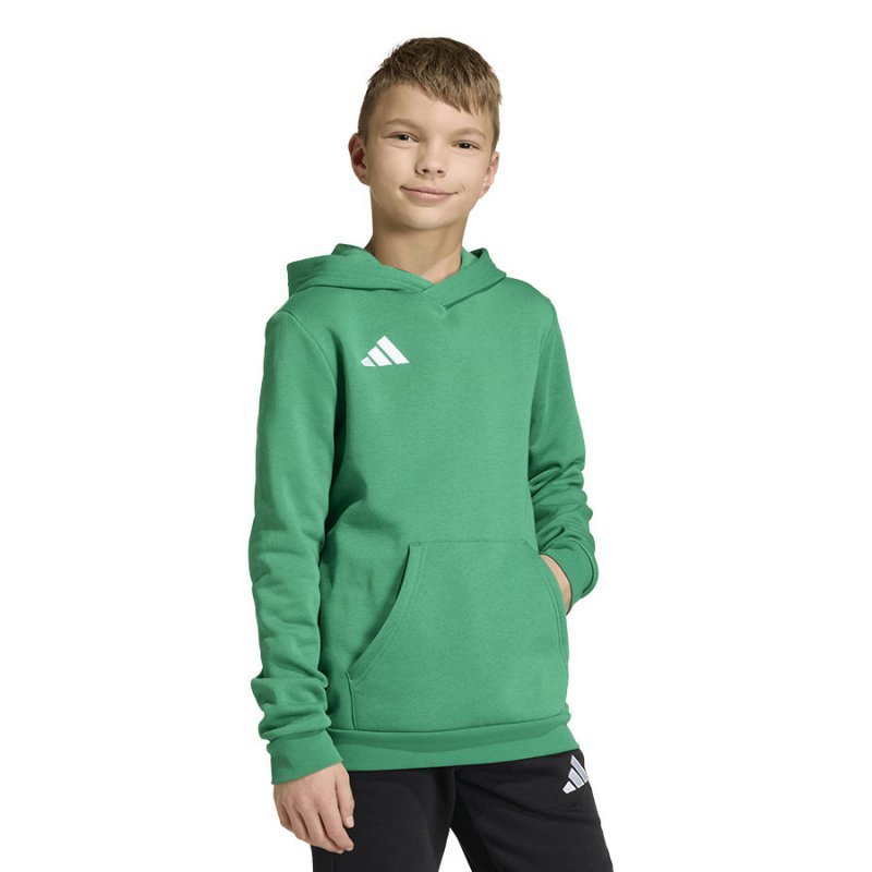 Bluza adidas ENTRADA 26 Hoody Junior JZ6563 zielony 116 cm
