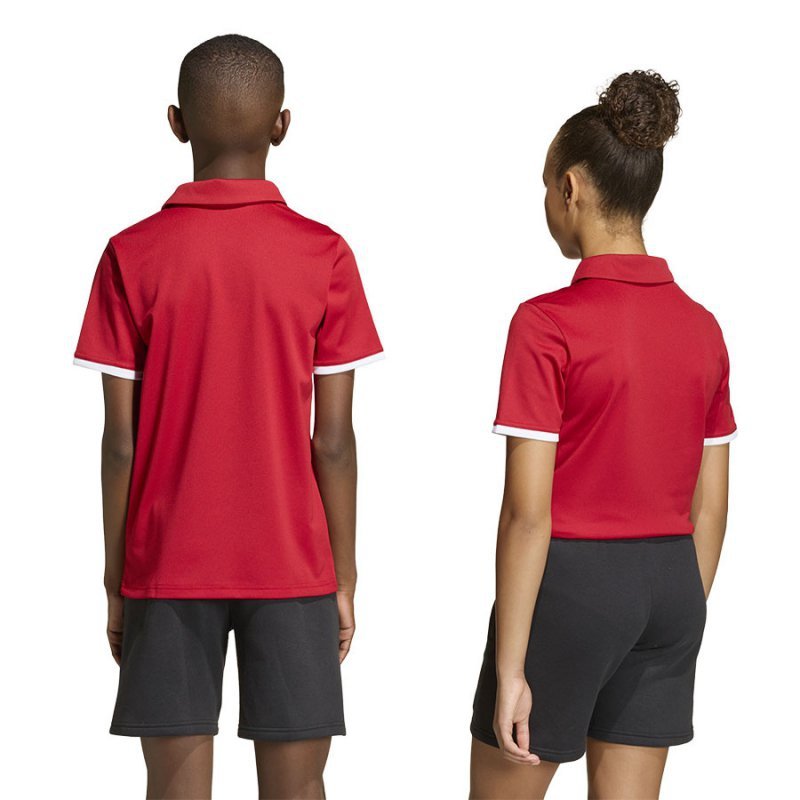 Koszulka adidas Polo ENTRADA 26 Junior JZ6626 czerwony 176 cm