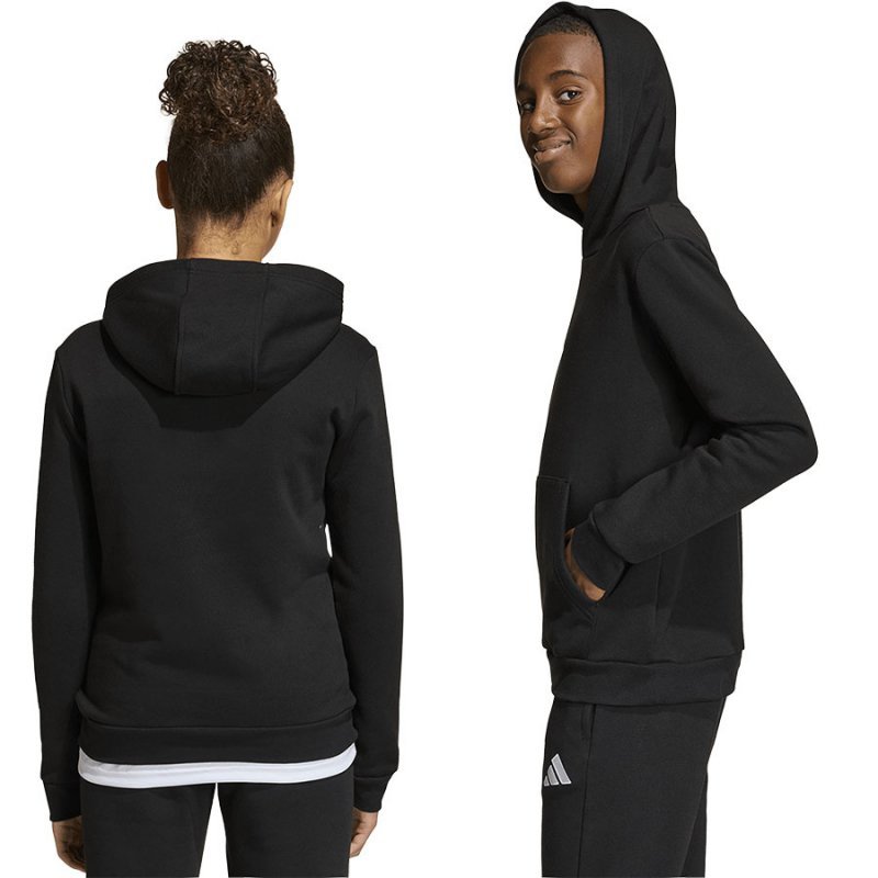 Bluza adidas ENTRADA 26 Hoody Junior JZ6569 czarny 176 cm