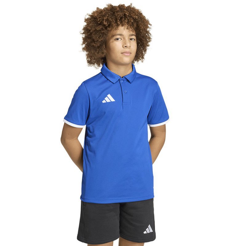 Koszulka adidas Polo ENTRADA 26 Junior JZ6625 niebieski 140 cm