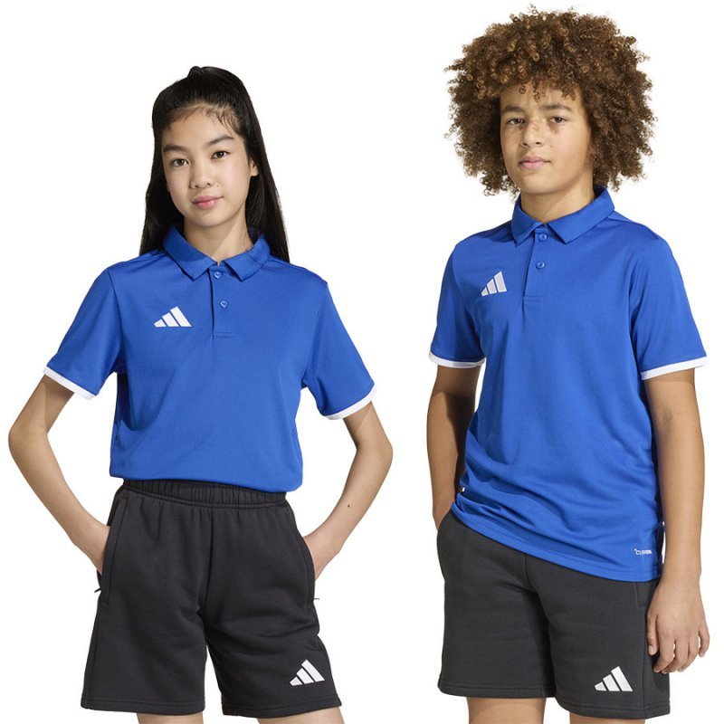 Koszulka adidas Polo ENTRADA 26 Junior JZ6625 niebieski 128 cm