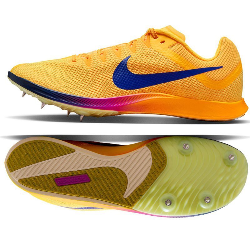 Buty kolce Nike Rival Distance FZ9653-800 40 1/2 żółty