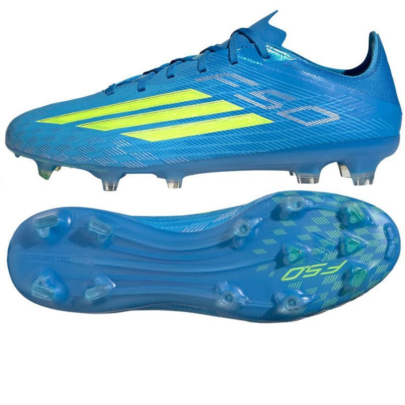 Buty adidas F50 Pro FG JR8950 niebieski 41 1/3